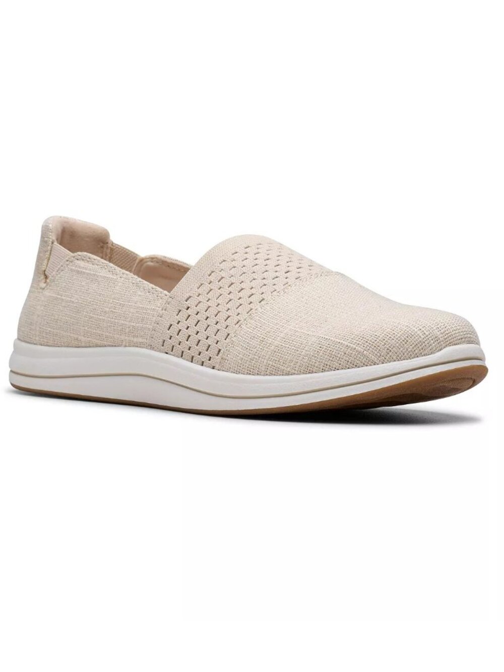 New Women's Clarks Cloudstoppers Breeze Vibe Slip-On Shoes Size 6 MSRP $70